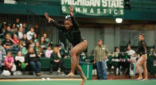 Michigan State Gymnastics (PHOTO: MSU SID)